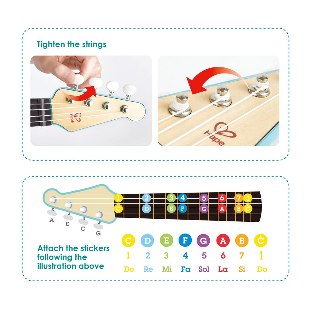 Hape - Rock n Roll Ukulele (87-0626)