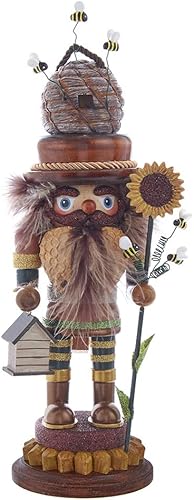 Miniatura 2 de Kurt S. Adler Cascanueces Hollywood Bee Keeper de 15 pulgadas, multicolor