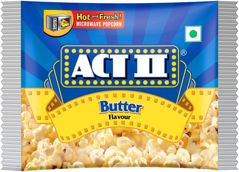ACT II Microwave Butter Popcorn, 30g