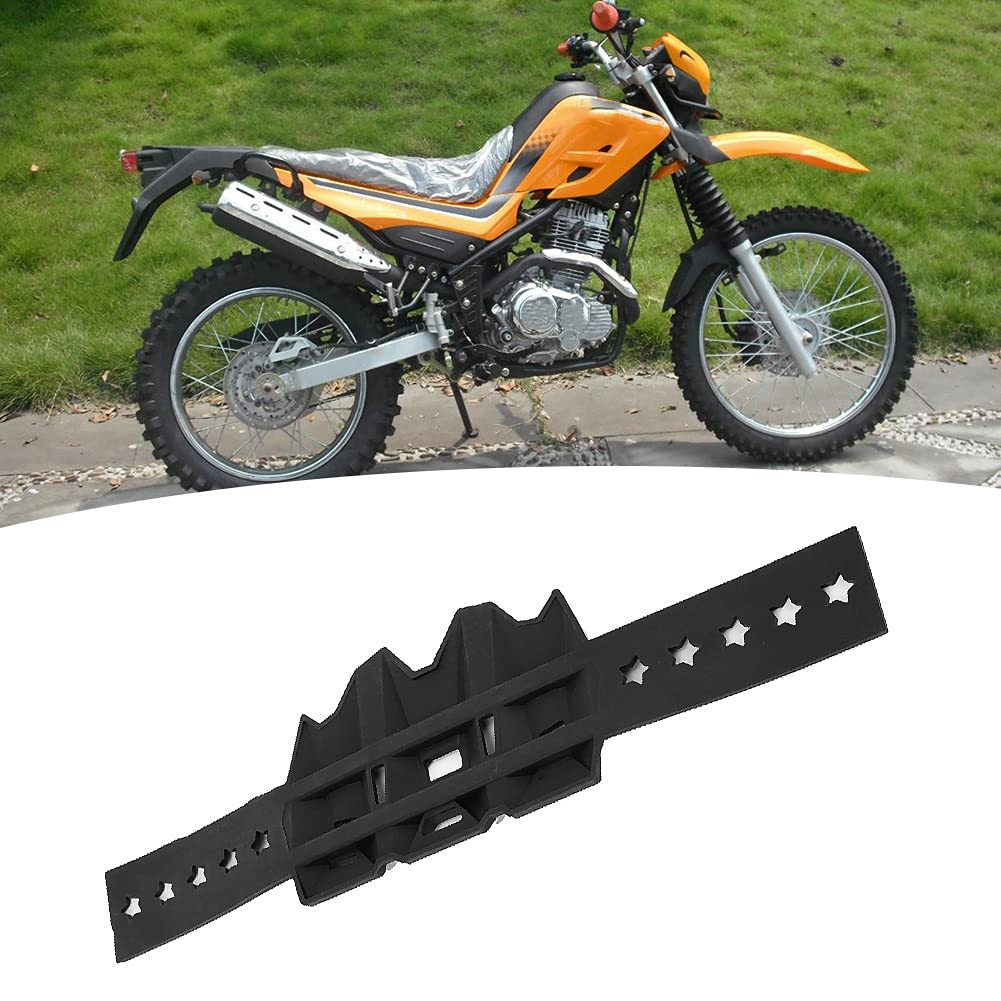 Protezione per Scarico Moto, Protezione Universale per Protezione Tubo di Scarico per Moto in Silicone(Nero)