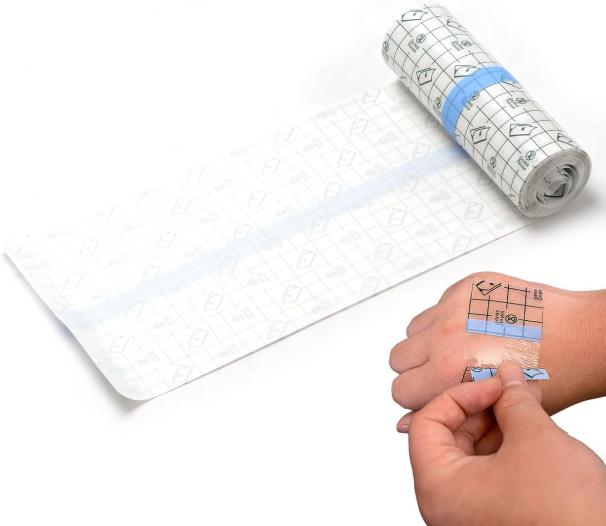 Waterproof Transparent Bandage Stretch Adhesive Bandage Clear Adhesive