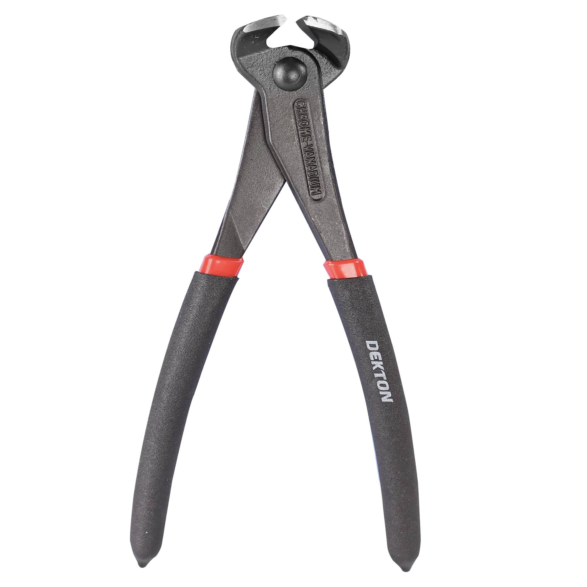 Dekton Pro Top Cutting Plier 8in/200mm-High-precision Cutting Tool for Wire Cable, Small Fasteners
