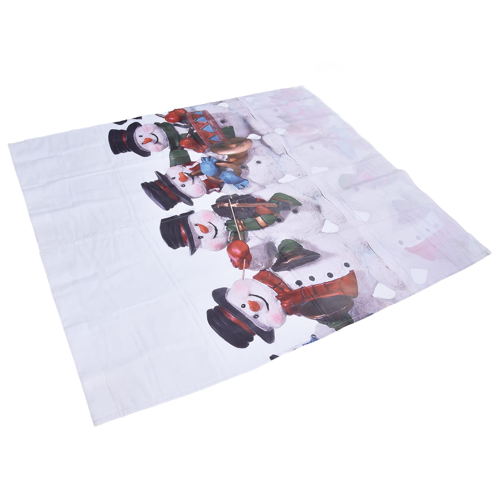 Rideau occultant bonhomme de neige Noël 2 pour chambre 150x166 cm