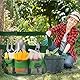 Gartengeräte-Gürtel, Floristen-Werkzeugtasche, Garten-Werkzeug-Gürteltasche, Mehrere Taschen für Gartenarbeiten, Klempnerarbeiten, Floristen, Holzarbeiten (Sortierte Farbe)