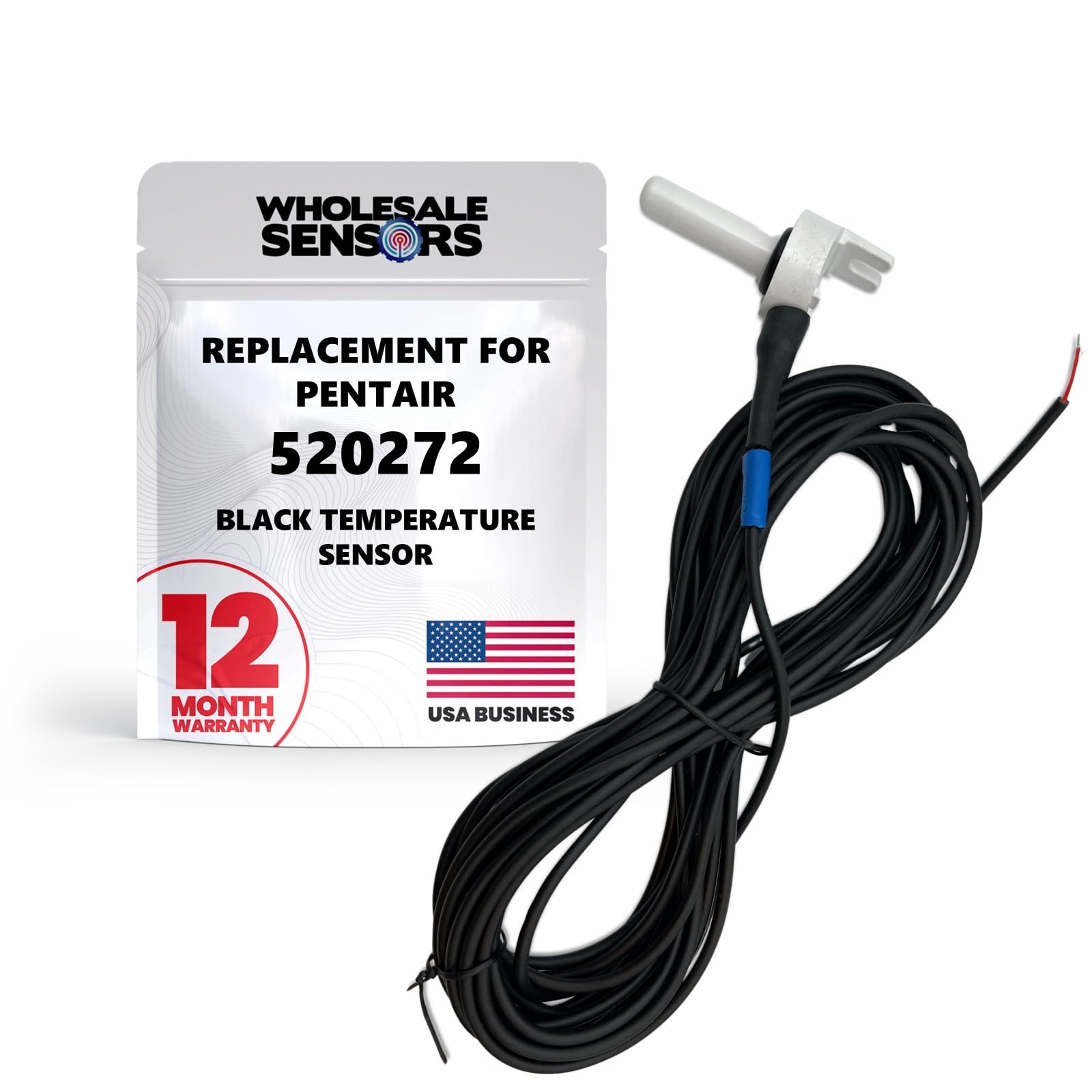Amazon.com: Pentair 520272 Black 20' Cable Replacement Temperature