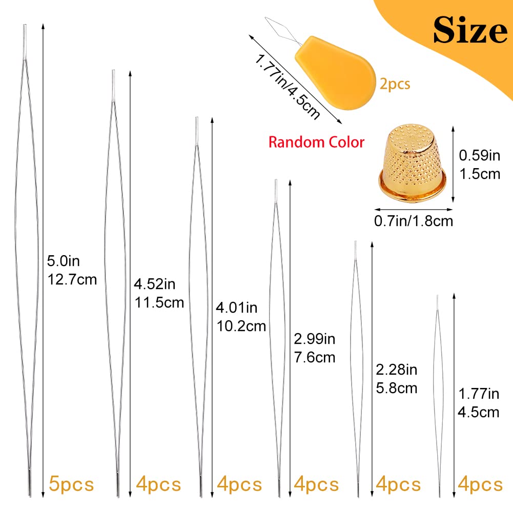 25 Pcs Beading Needles, 6 Sizes of Beading Needle - Image 2