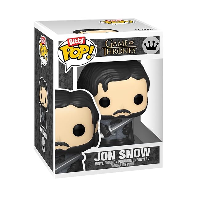 Foto 3 de 8 de Funko Bitty Pop! Got - Jon Snow 4pkY una Minifigura Misteriosa Sorpresa - 0.9 Inch (2.2 Cm) - Game of Thrones