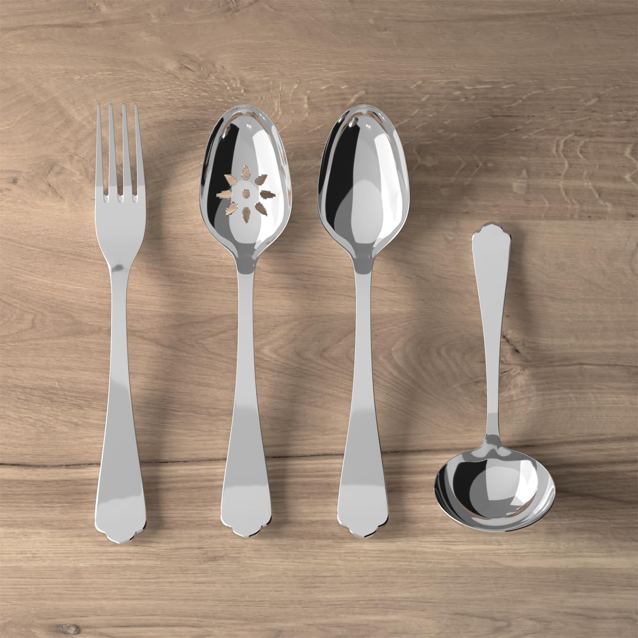 Medina 4 Piece Serve Set