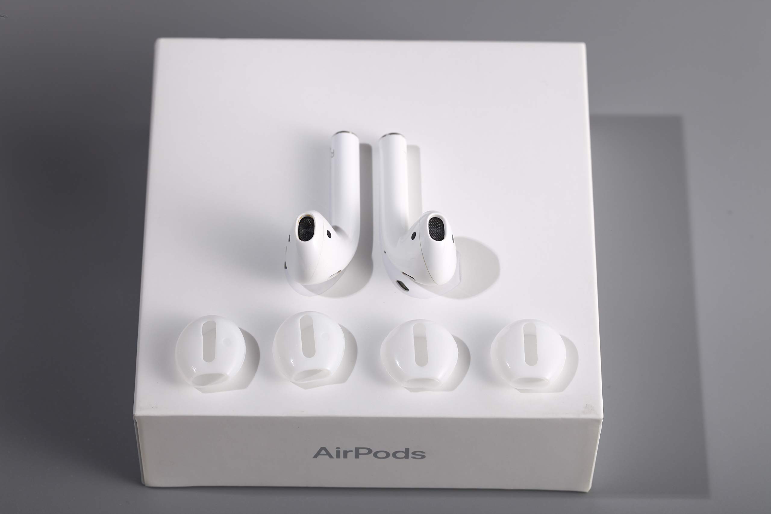 Fit in The case] DamonLight Airpods Covers Compatible with Airpods Wireless  Charging Case Anti-Slip Silicone Soft Sport Covers for Apple AirPods or  EarPods 2 Pairs White : Amazon.com.au: Electronics