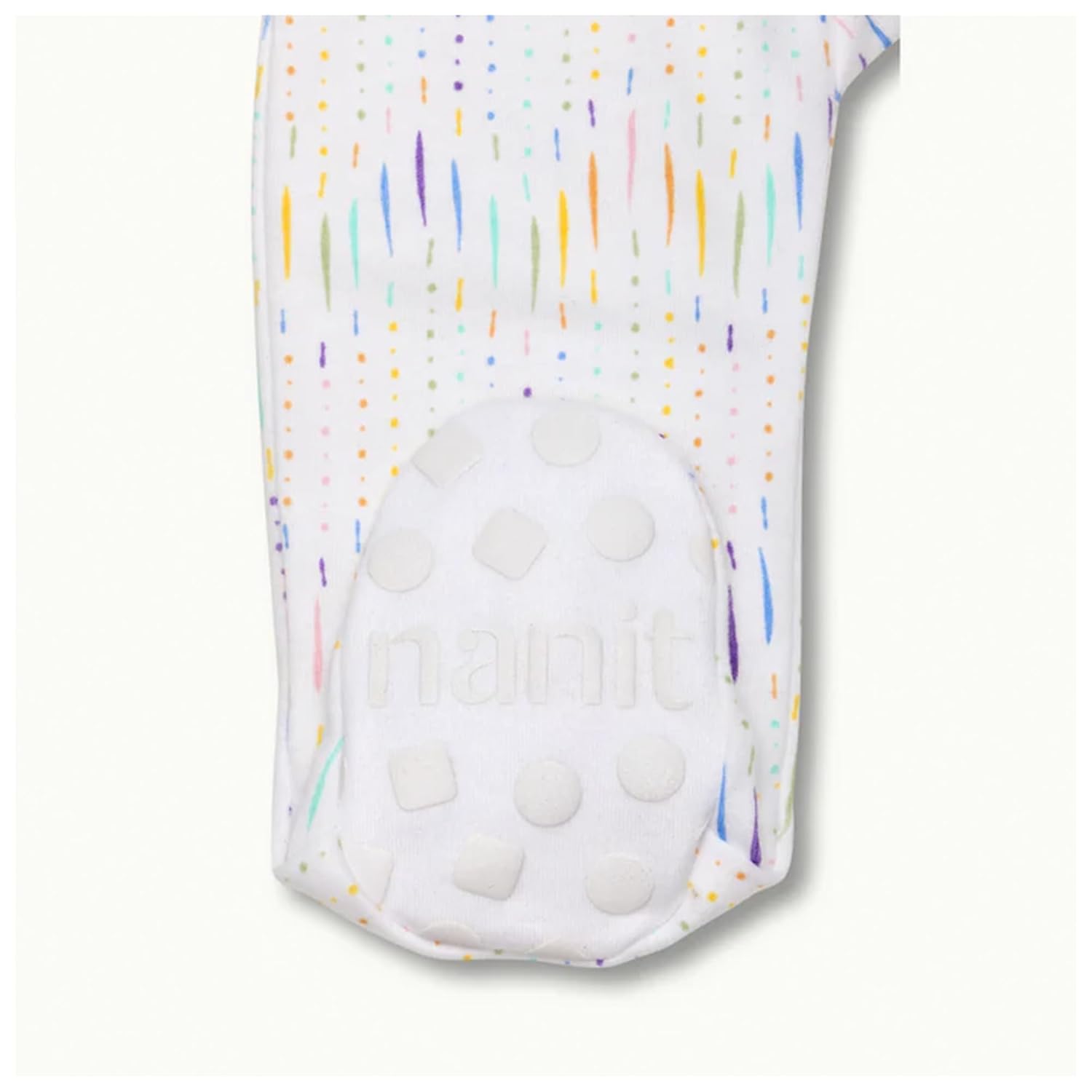 Nanit Sleep Wear Pajamas - 6M, Chevron Raindrops - Image 3