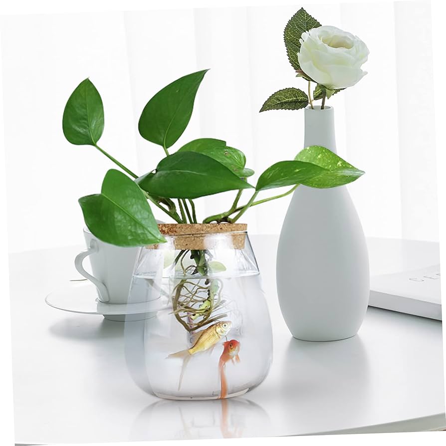 Amazon.co.jp: ANDRESLAD 水耕栽培用ガラスボトル マイクロ