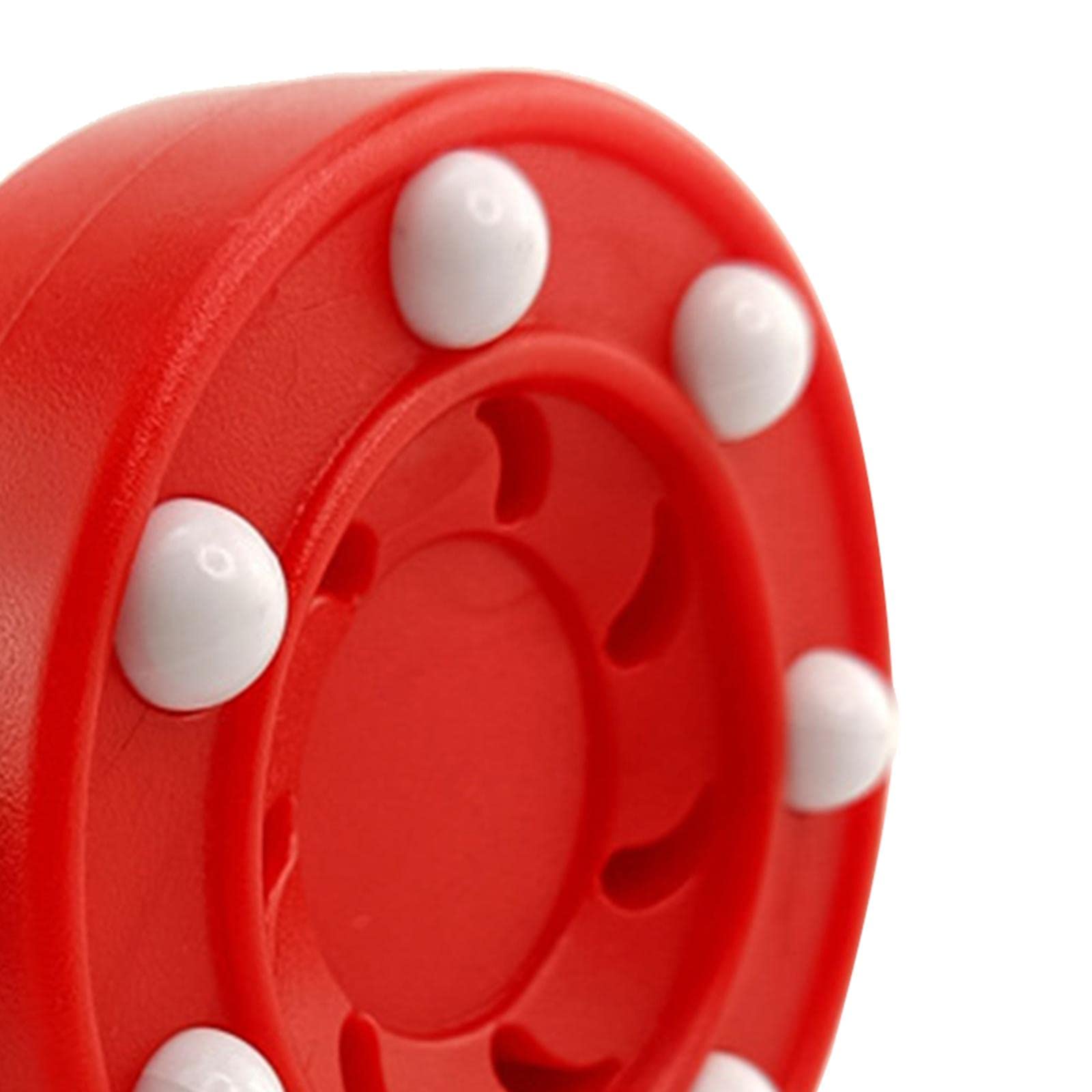 Trwałe krążki do hokeja na rolkach trening wysoka wydajność suwak niebieski 7,5 x 2,5 cm