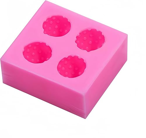 Miniatura 3 de Generic Moldes pequeños para dulces, moldes de silicona para decoración de pasteles, rosa, prisma rectangular, 0.4 fl oz