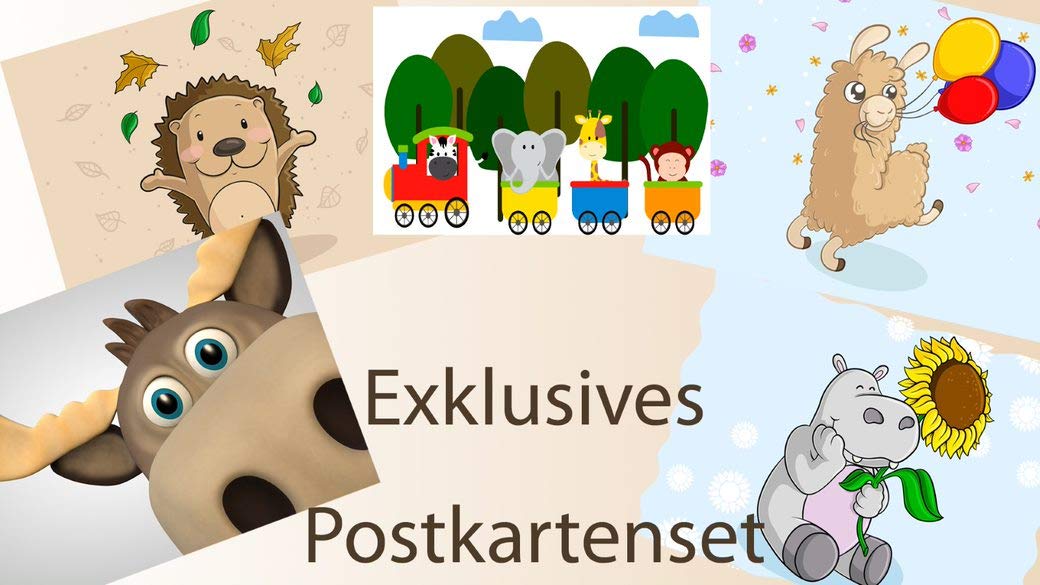 Gregs Tagebuch Band 1-9 im Set + 1 exklusives Postkartenset