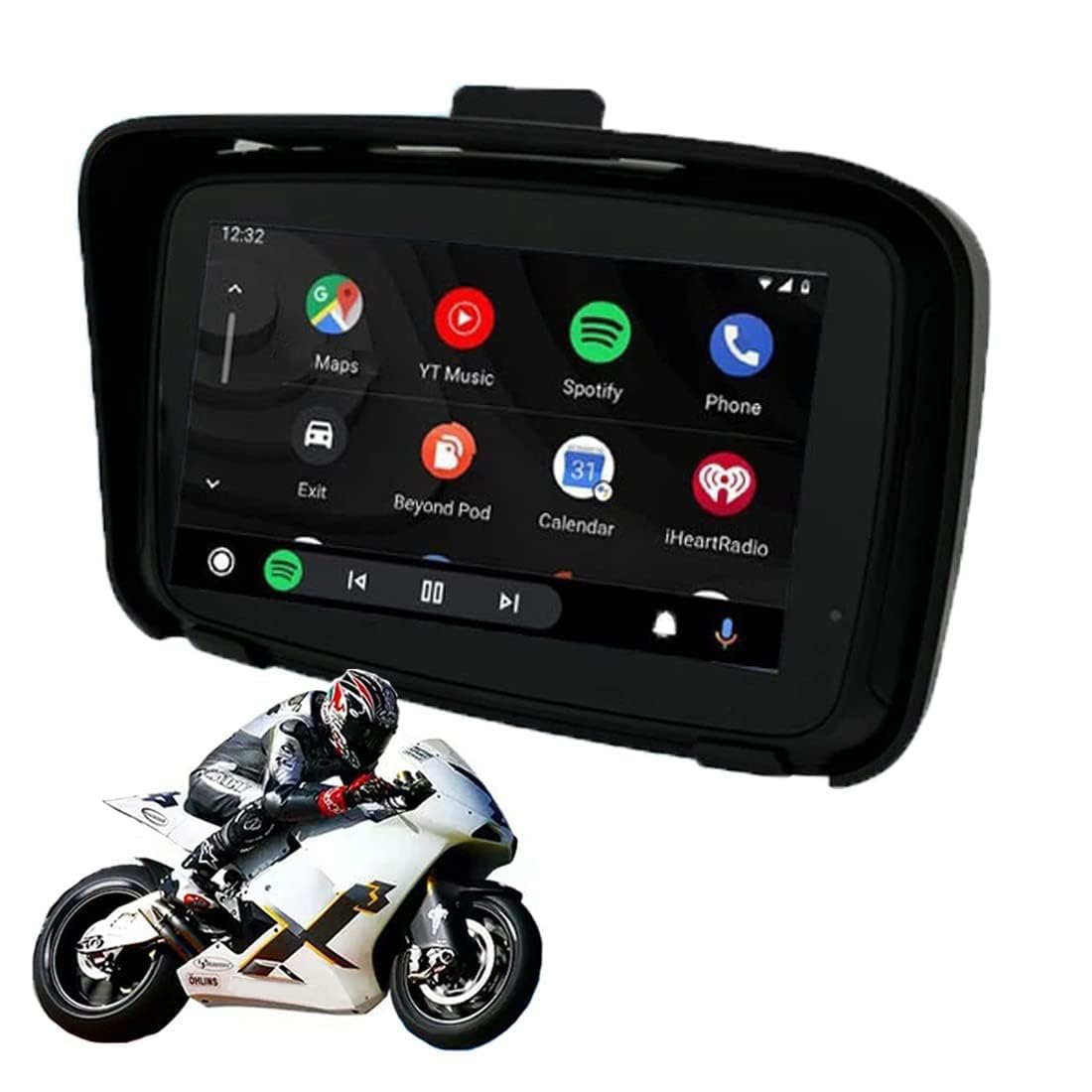 Navigatore GPS Per Moto 5 Pollici Impermeabile - Bluetooth, Mappe Europee E Display Leggibile Al Sole - Foto 9