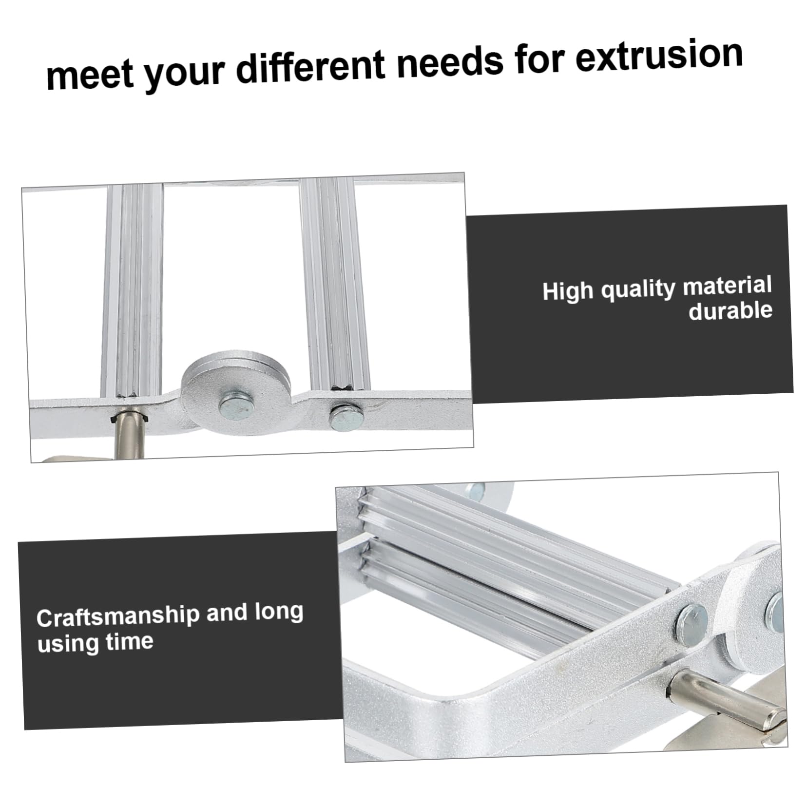 3 Stück Toothpaste Squeezer Metall Professioneller Tubenausdrücker für Zahnpasta und Kosmetik Vielseitig Einsetzbar für Haarfarbe Ölfarbe und Silber
