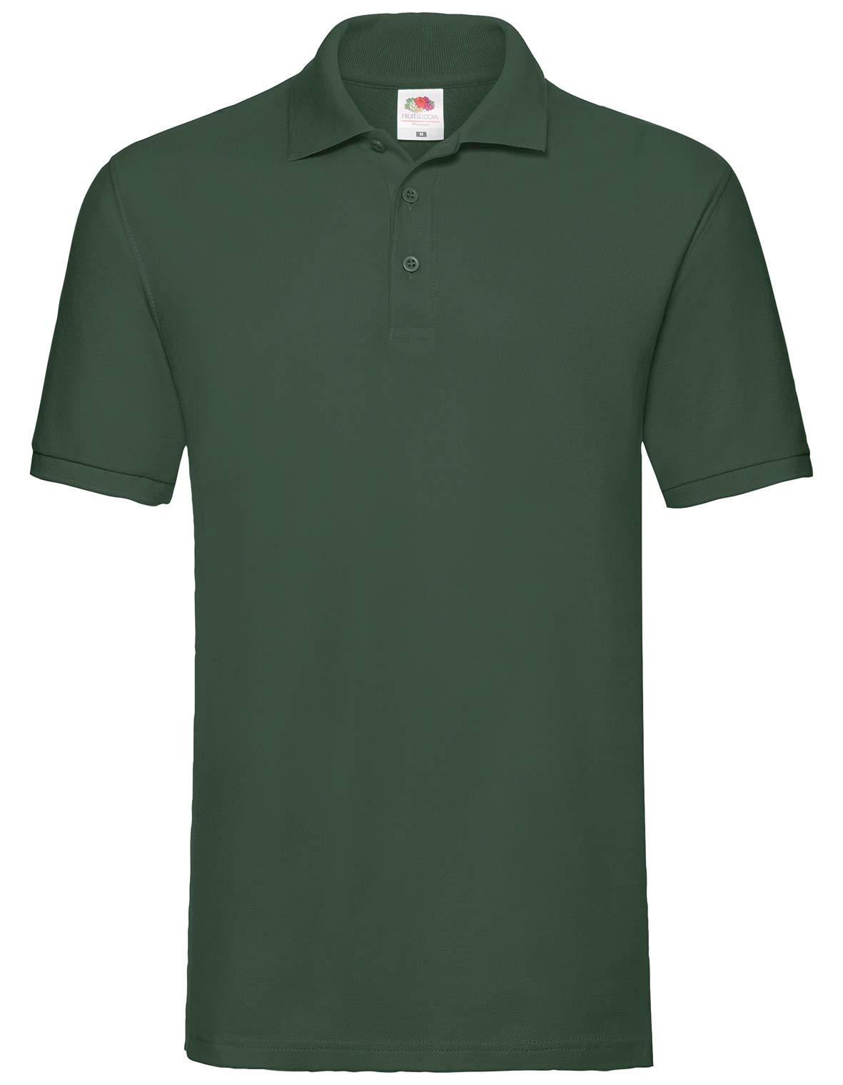 Fruit of the Loom Green Polo Shirt - Short Sleeve - XXXL