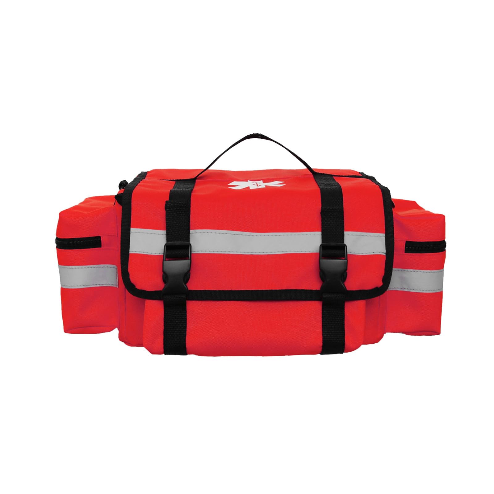 Borsa professionale vuota per primo soccorso, borsa medica per il primo soccorso, borsa medica di primo soccorso con riflettente, kit con mediche di emergenza,Rosso