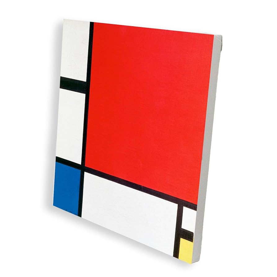モンドリアン コンポジション blue,white,yellow and red Amazon.co.jp: ピエト モンドリアン ピート・モンドリアン 赤