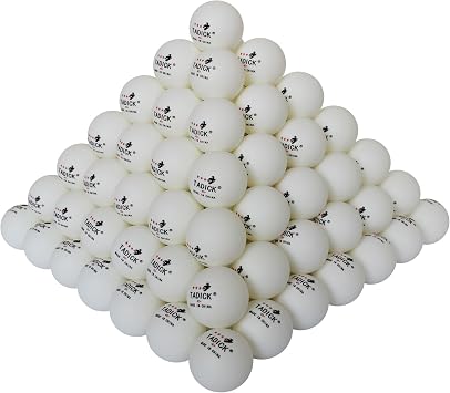 140 Pack Practice Ping Pong Balls, 3-Star Training Table Tennis Balls, Bulk Pong Balls