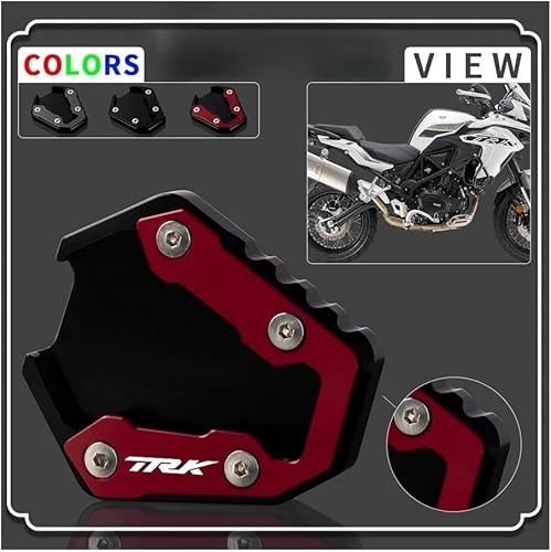 Miniatura 2 de Kickstand Extension Pad for Benelli TRK702X TRK702 TRK 702X 702 2022 2023 Motorcycle Accessories Stand Extension Pad Kickstand Foot Side Support