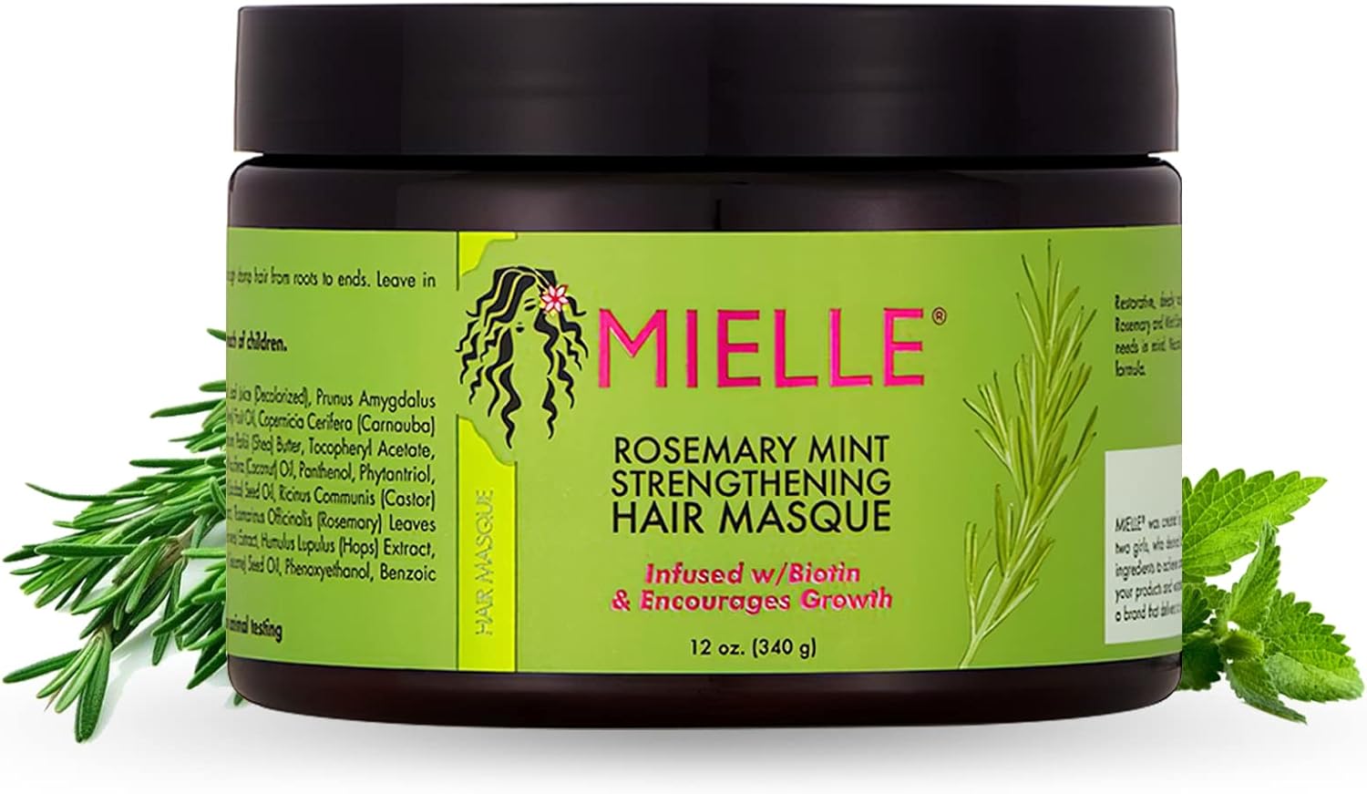 Mielle Rosemary Mint Collection Hair Masque Amazon.ca Beauty