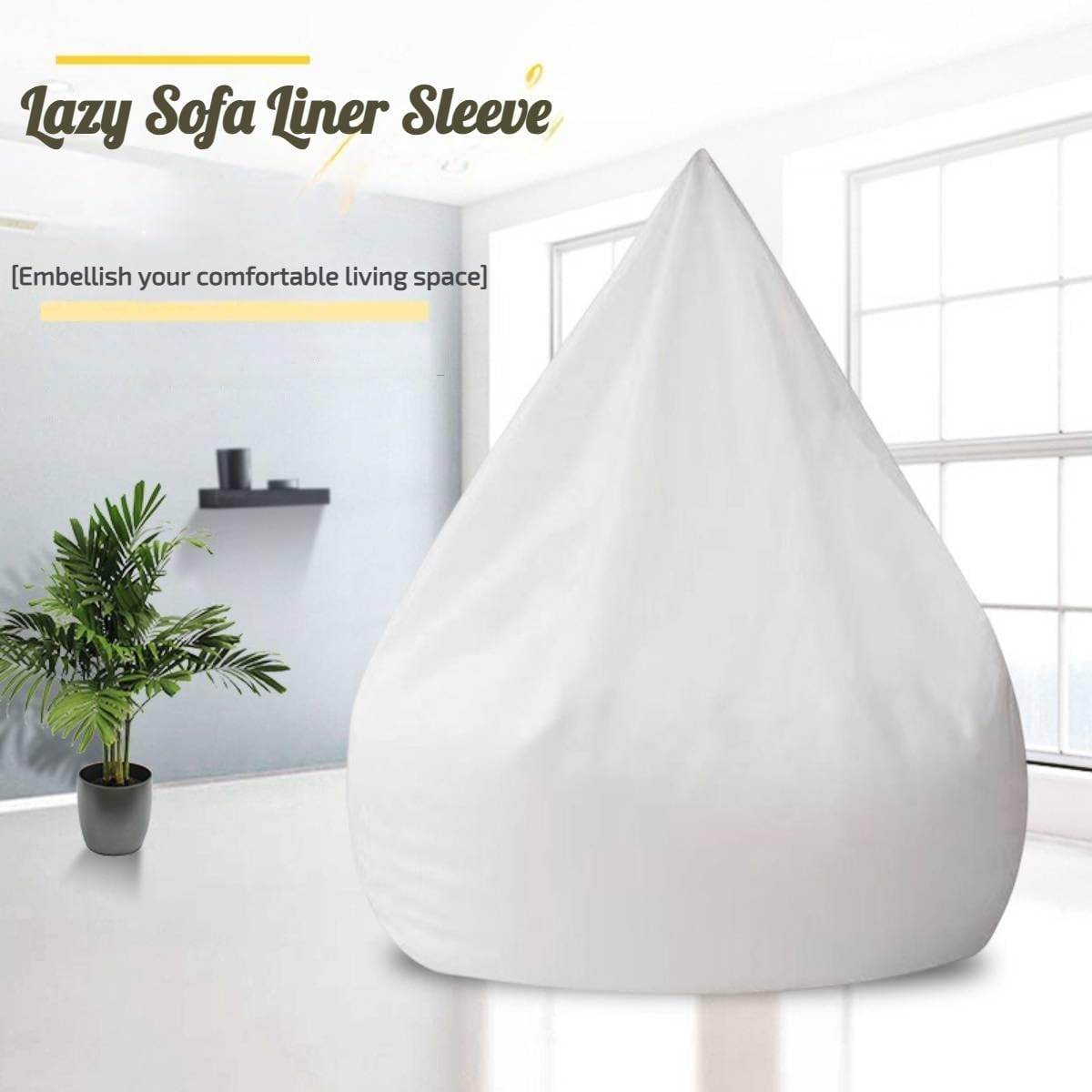 Housse Intérieure QSack XXL - Pour Sac De Haricot - 130 X 170 Cm42