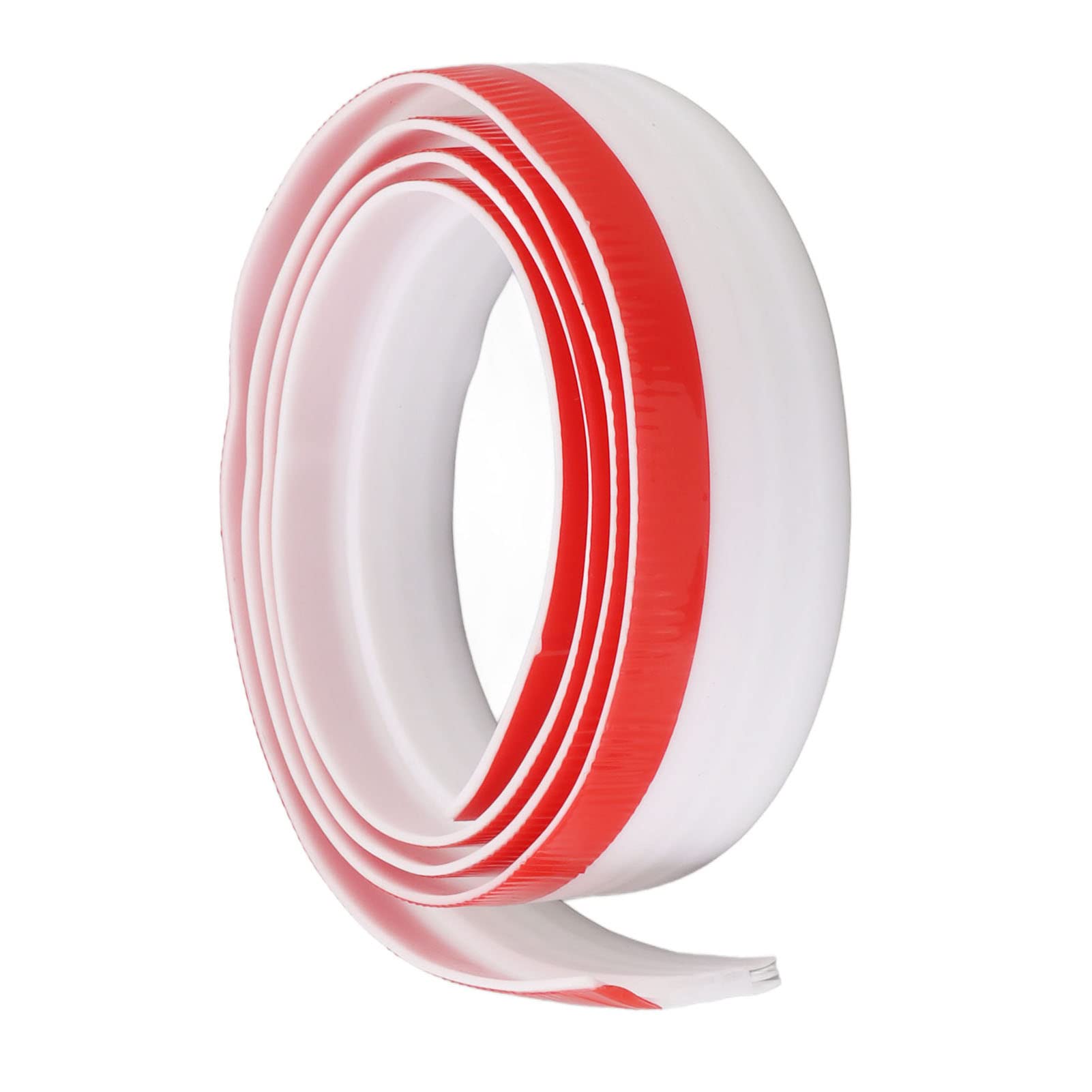 Cocoarm Fermaspifferi Sotto la Porta, Spazzaporta Adesivo in TPE da 6,6 Piedi, Blocca Spifferi, Polvere e Rumore, Guarnizione Autoadesiva Flessibile Sotto la Porta per Camera da Letto, Ufficio (WHITE)
