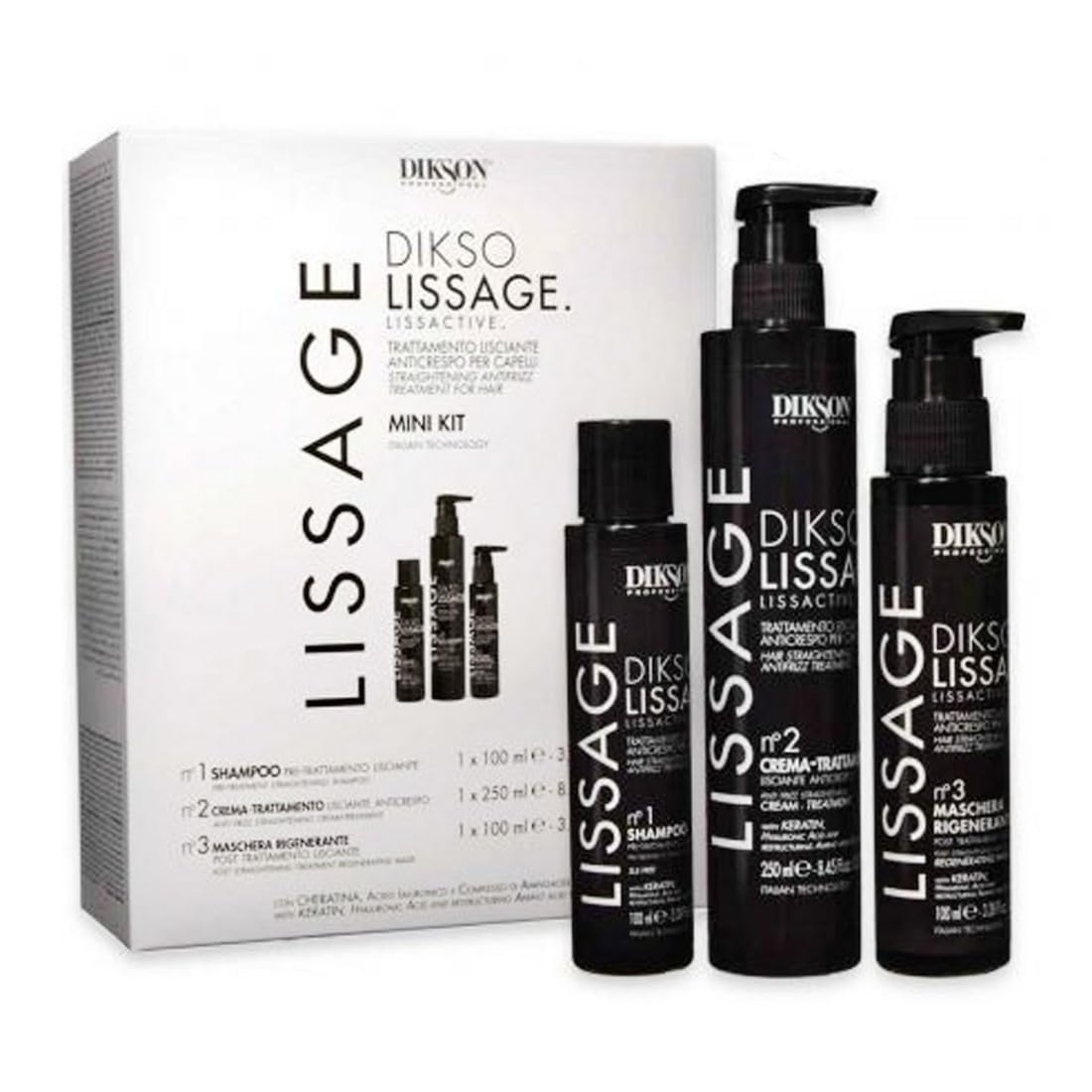 MiniKit Diksolissage Lissactive Haarglättung DIKSON