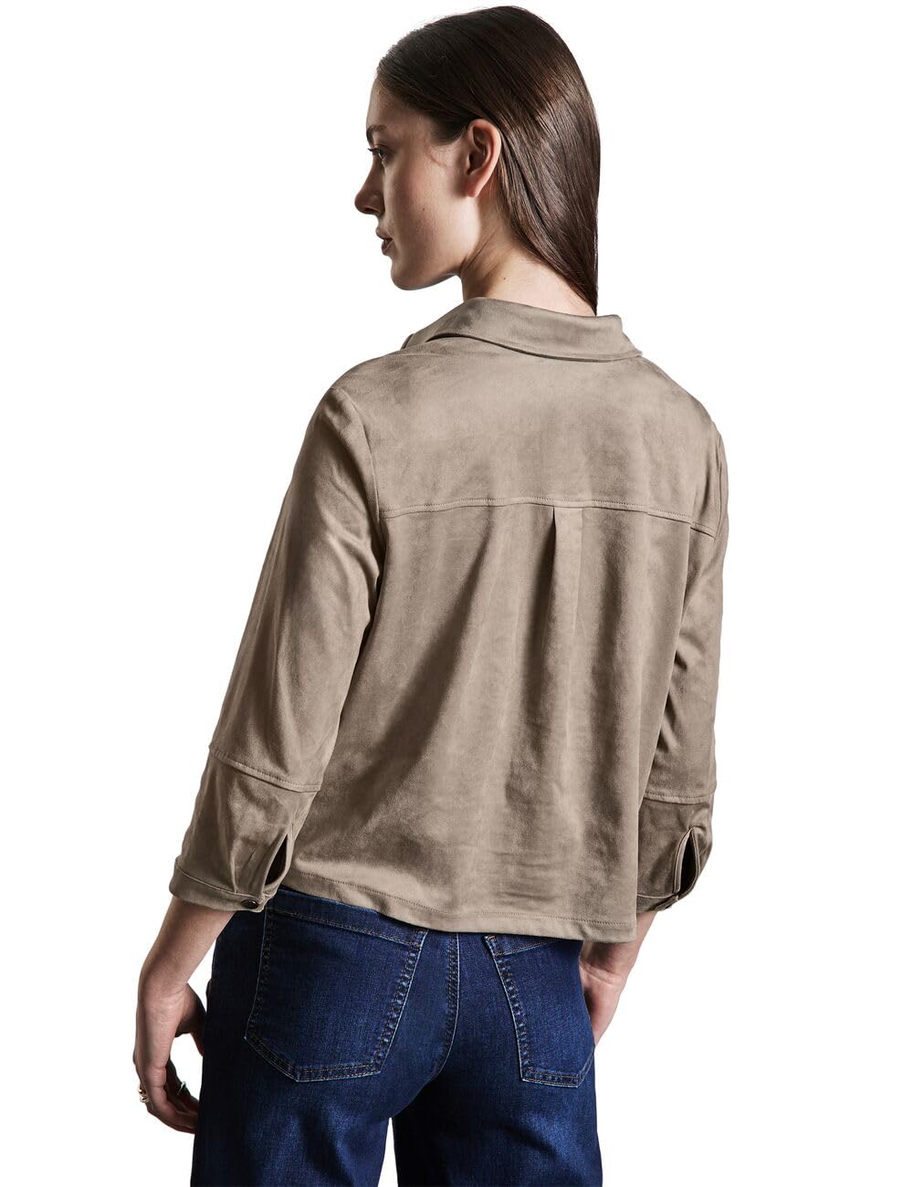 Street One Velours Bluse