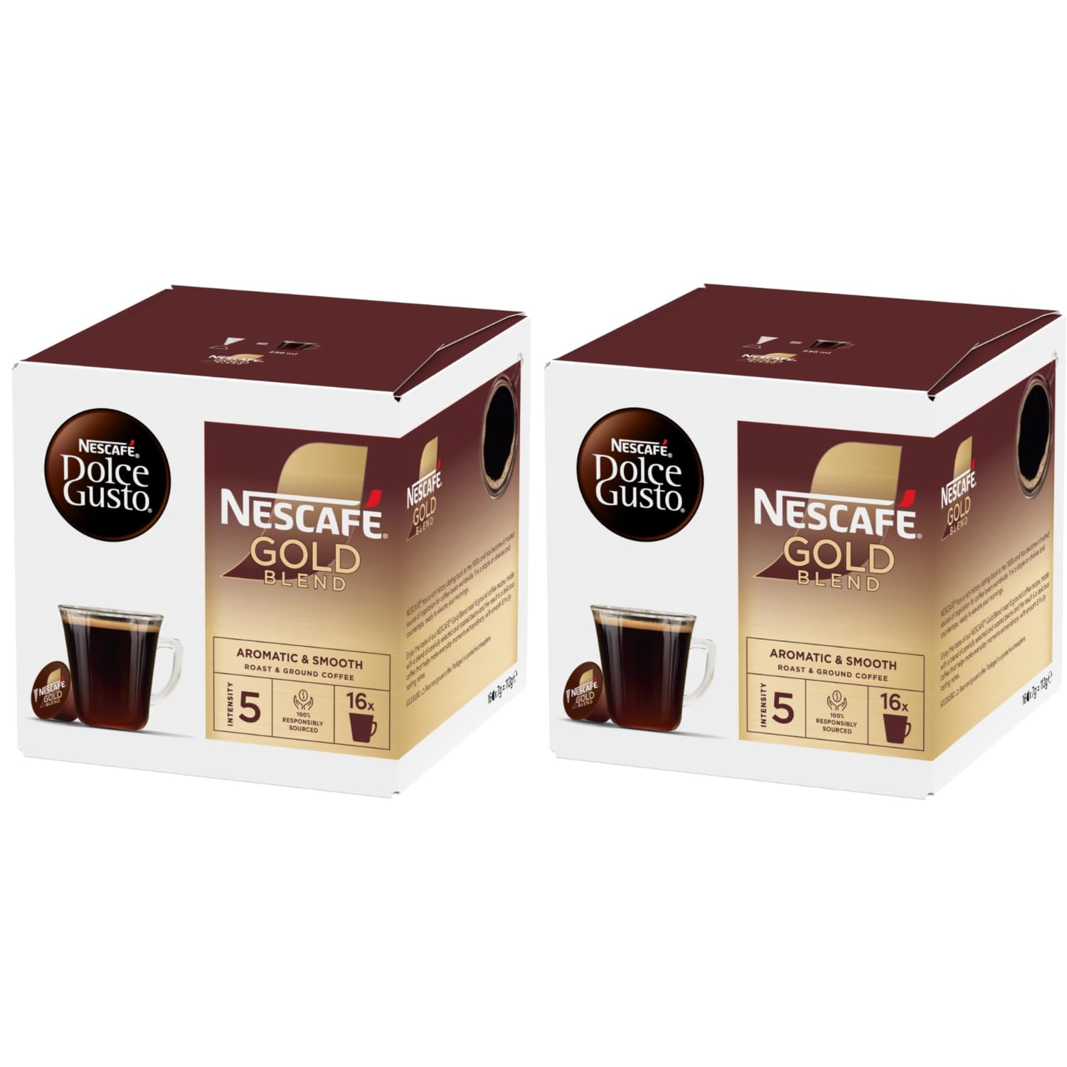 Caffè Borbone 90 Capsules Bourbon Coffee Gold Blend – Compatible With Dolce Gusto