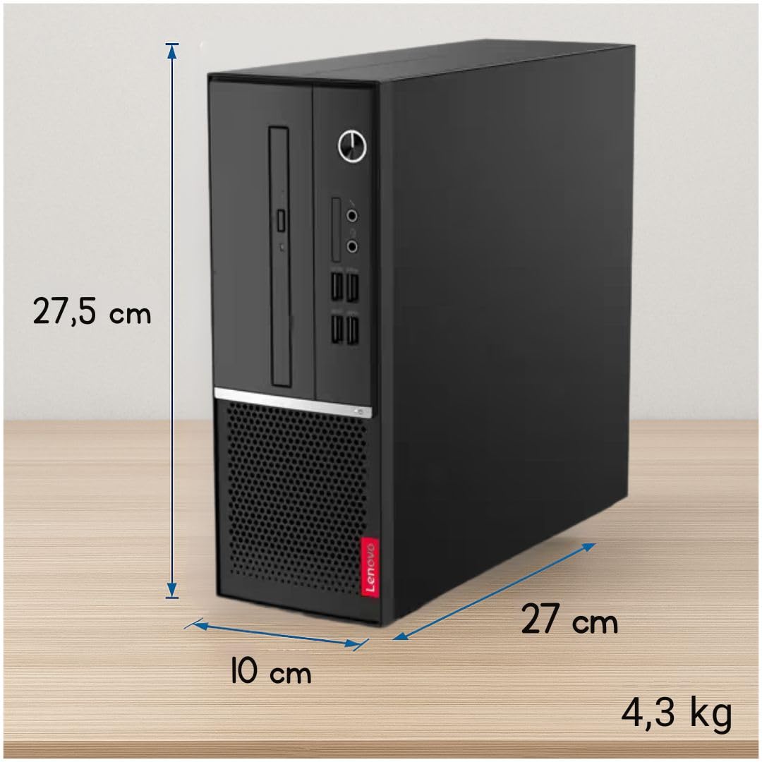 Lenovo ThinkCentre V530S SFF PC Ordenador Intel i5-8400 Ram 16Gb DDR4 SSD 512 GBWi-Fi Windows 11 Pro + Office 2021 (Reacondicionado)