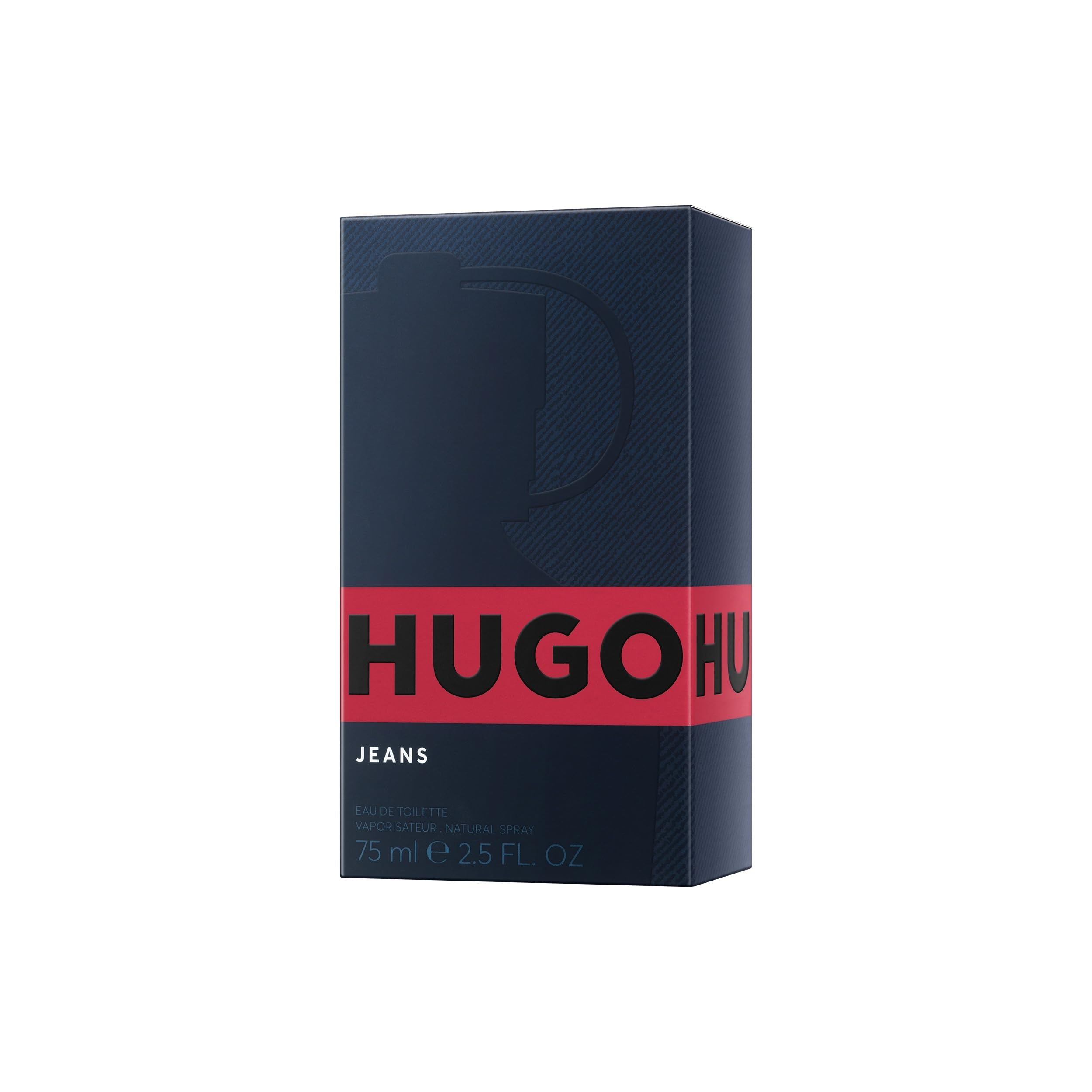 HUGO Jeans Eau de Toilette para Hombre | Fragancia masculina aromática fougère con notas de pomelo y menta piperita | 125 ml