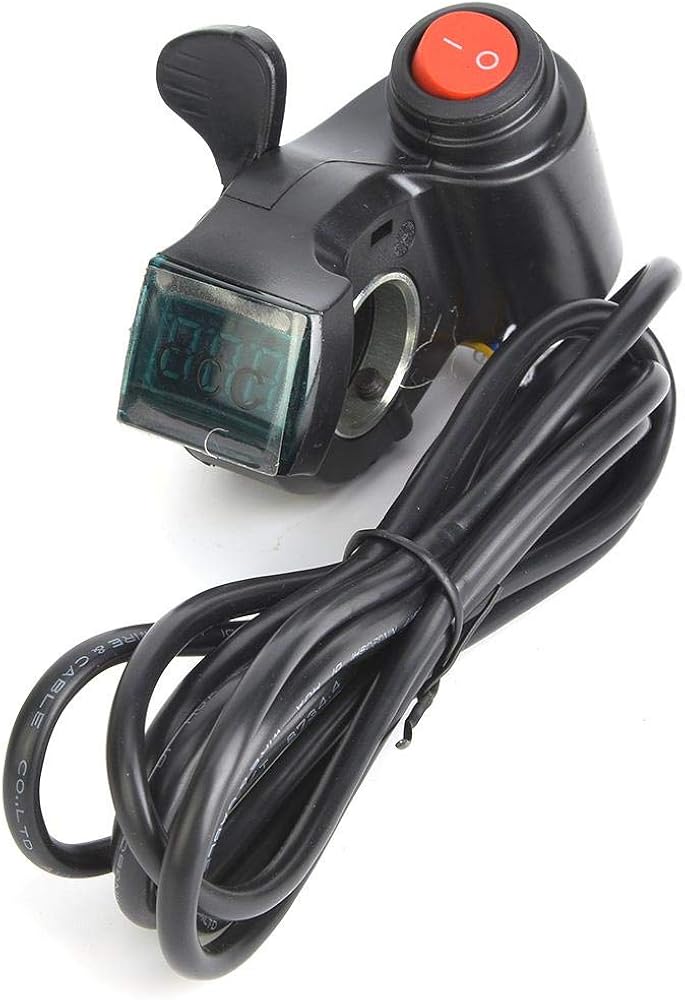 Amazon.co.jp: 電気スロットル E-Bikeサムスロットル LCD