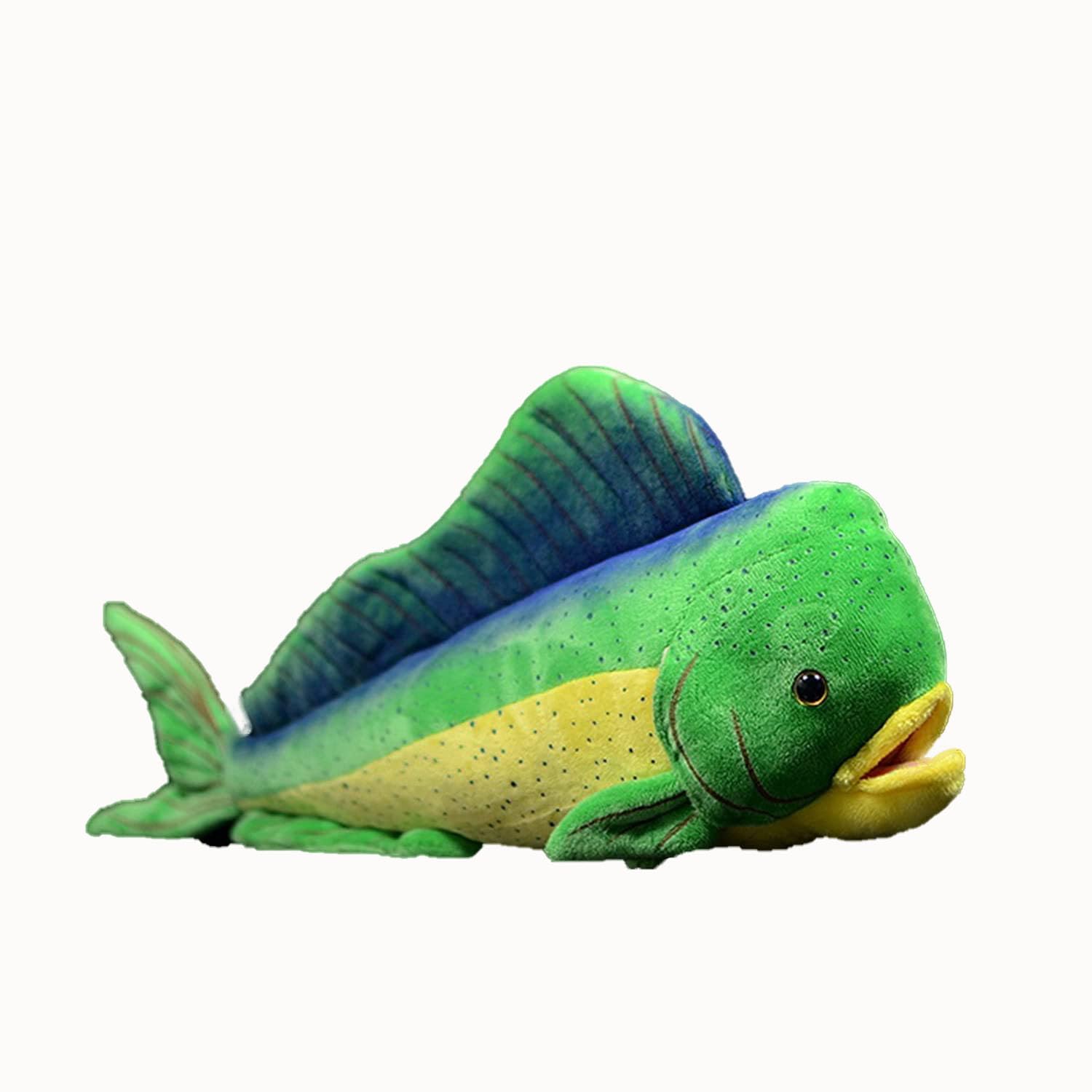 BABY FRANKIEZHOU Simulation Mahi Mahi Fish Stuffed Animals 18inch, Cute Soft Mahi Mahi Fish Plush Toy Children Room Decoration Pillows…