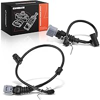 A-Premium Front & Rear Brake Pad Wear Sensors for Lexus LS430 2001-2006 V8 4.3L - Direct Fit 2-Pack