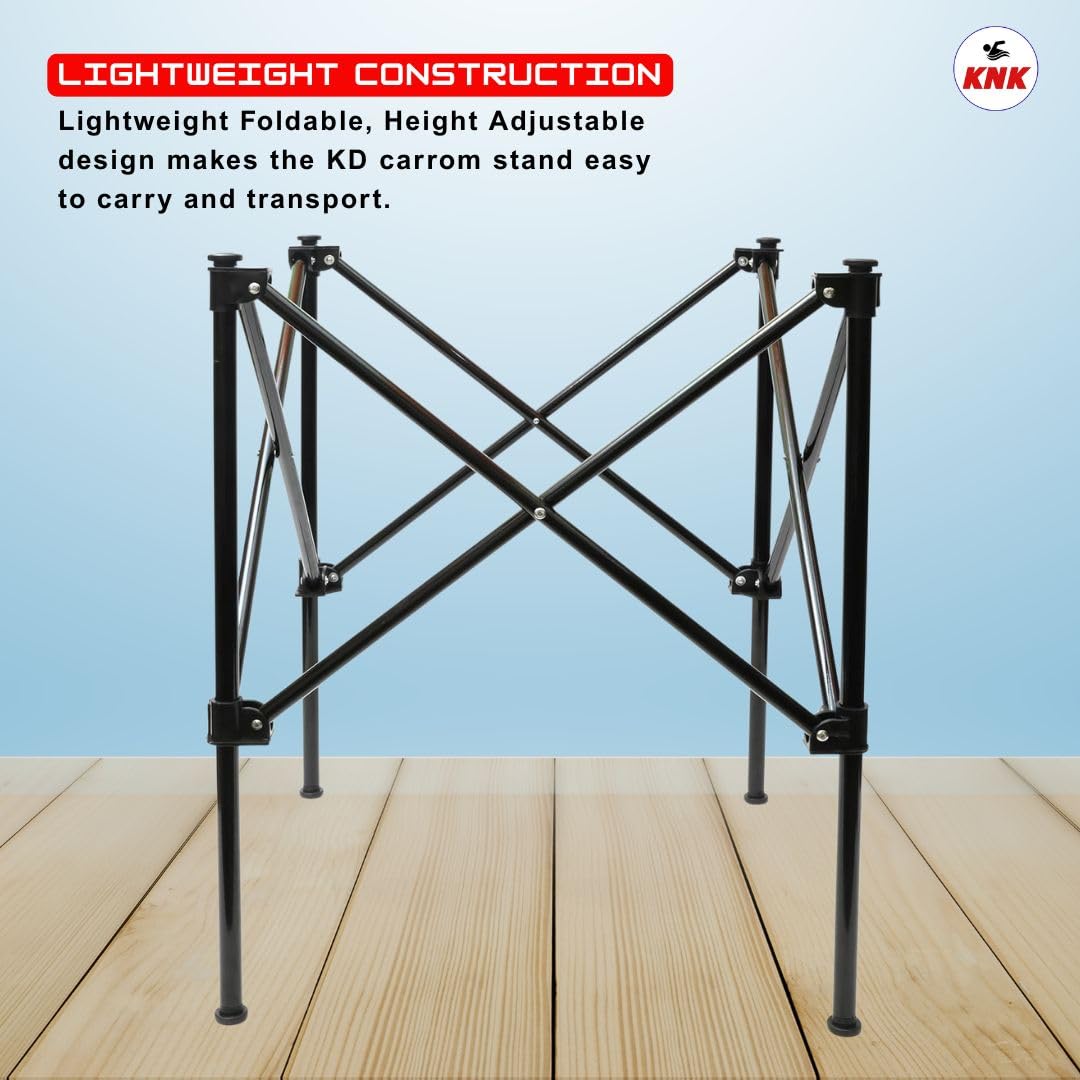 KD Willmax ExtendX Carrom - Supporto per lavagna, pieghevole, regolabile in altezza, qualità professionale