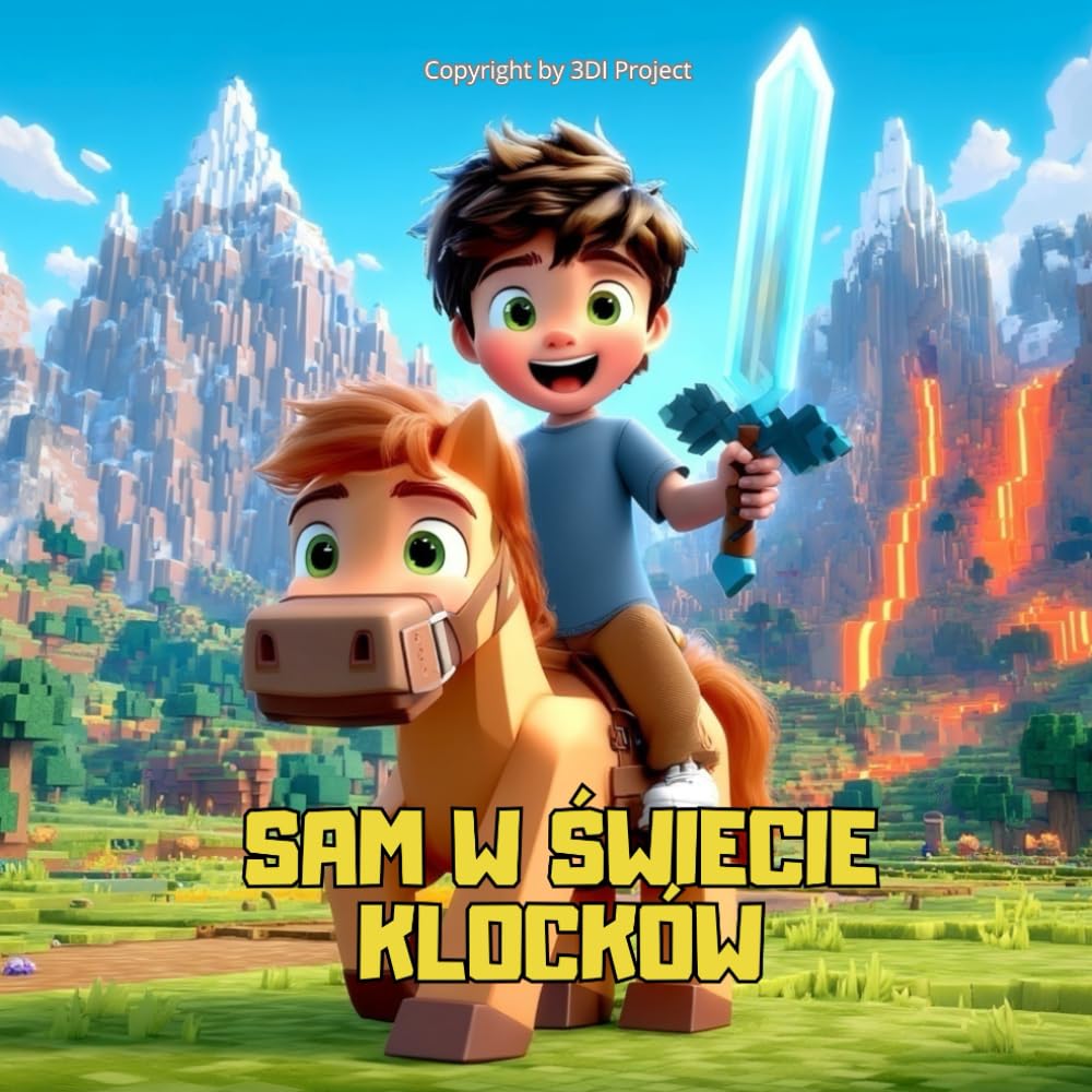Sam w Świecie Klocków. Książka ilustrowana dla dzieci w wieku 5-8 lat. (Przygody Sama na całym świecie)
