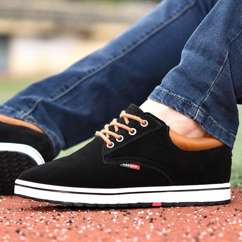 Men Elevator Sneakers Invisible Height Increasing 2.4 Inches Taller Elevator Sports Women Mesh Breathable Outdoor Lace up Fashion Shoes4