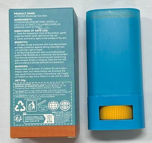 Miniatura 8 de Protector solar en barra SPF 50+, protector solar facial para todo tipo de piel, resistente al agua y ligero, protección UV eficaz de larga duración