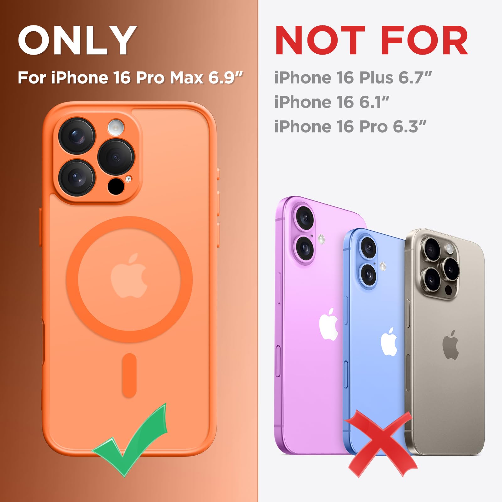 CAPRARO Magnetic Compatible with iPhone 16 Pro Max Case - Image 2