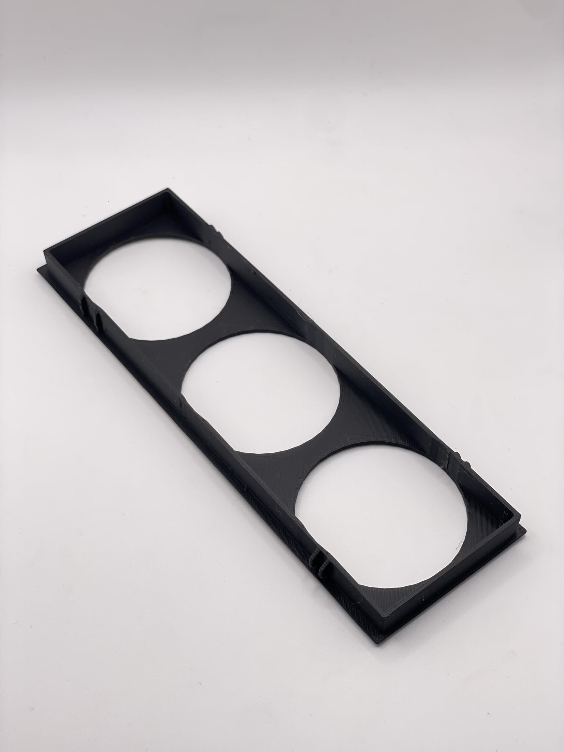 Support Manomètre E36 3X52mm – Gauge Pod sous panneau de climatisation – Accessoire intérieur impression 3D
