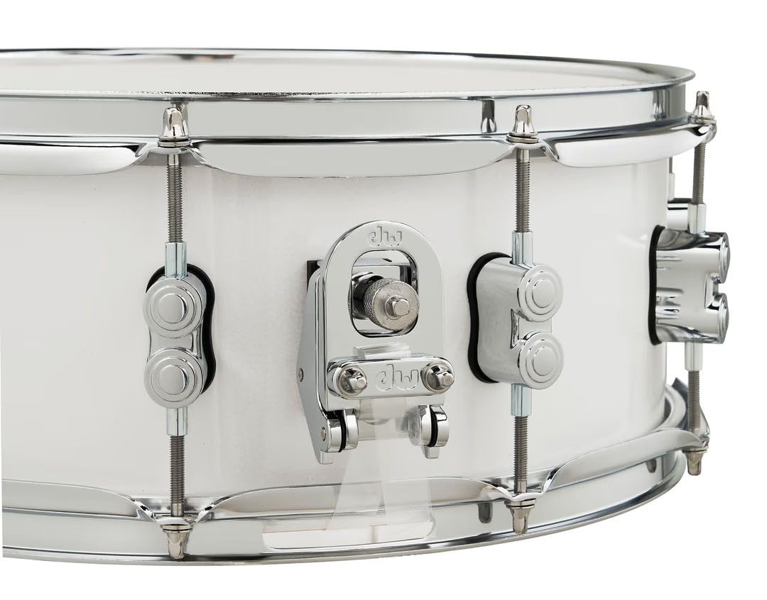Pacific Drums Concept Maple - Caisse claire en érable, 14" x 5,5", finition laquée Pearlescent White