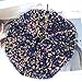 Bling Beret Hats for Women Color Paris Artist Cap Fashionable Ladies Sparkle Shining French Style Beanie Beret (Blue 01)