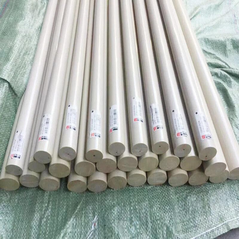 Tiges PEEK en plastique solide Polyetheretherketone résistant aux hautes températures (Diameter 30mm,1Pc Length 500mm)