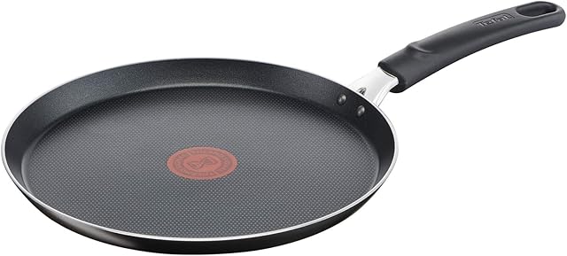 Tefal Easy Cook & Clean B5541002 Non-Stick Crepe Pan 25 cm Suitable for All Heat Sources Except Induction