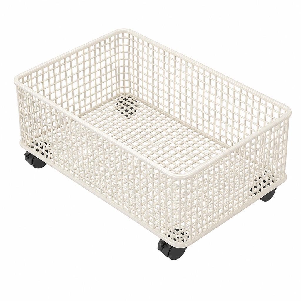 Aufbewahrungsbox unter dem Bett mit Rollen