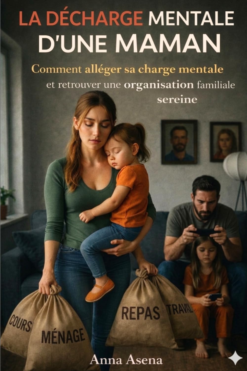La décharge mentale d'une maman: Une maman, deux enfants et milles activités. Comment j'ai créé mon organisation familiale.