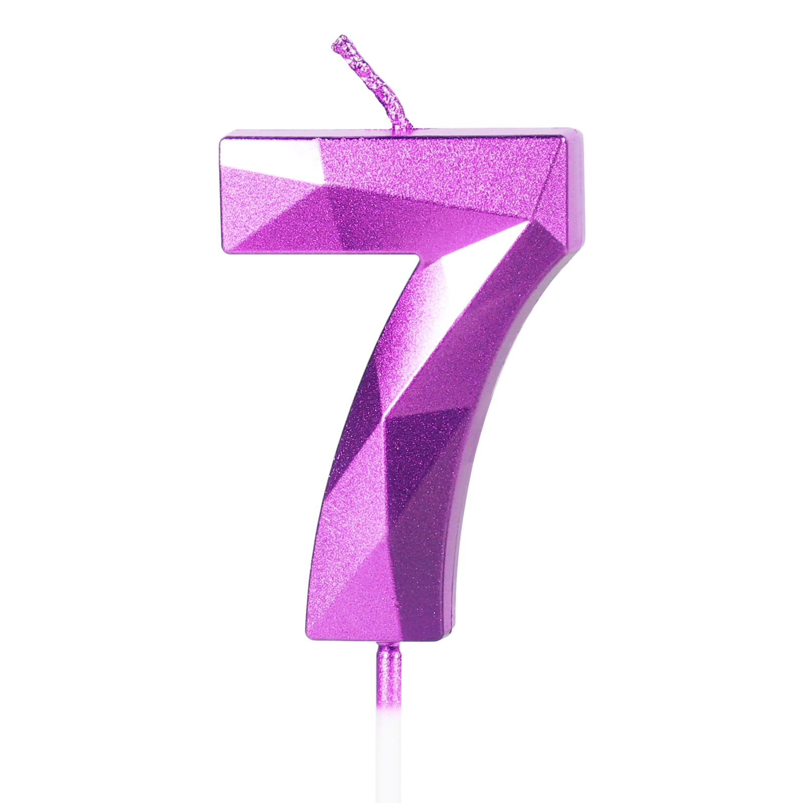 Yiran 50th Birthday Candles, Gold Number 50 Happy Birthday Candles, Cake Topper Decorations for Birthday Party, Wedding Anniversary Celebration Supply — view 109