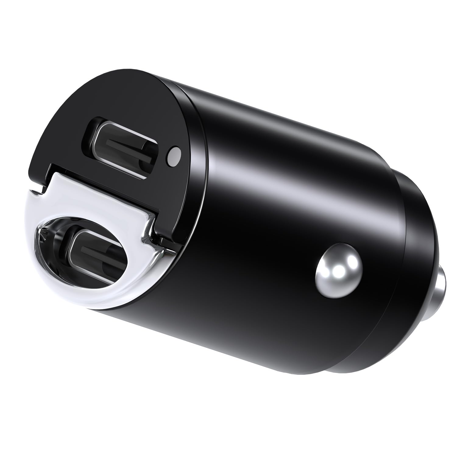 MMOBIEL Ładowarka Samochodowa Dwoma Portami USB-C -Szybkie Czytanie Zapałki 45W Ultrakompakt Lawka Samochodowa Telefonu -Ladowarka USB Kompatybilna z iPhone 17 16 15 14 13 Pro Max, Samsung S26 S25 S24